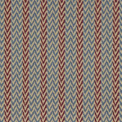 Robert Allen CHEVRON IKAT BOUQUET