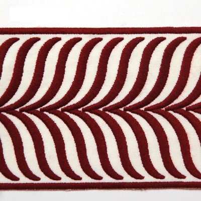 RM Coco Trim BD109 BORDER 3.375 Rouge
