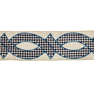 RM Coco Trim BD114 5 Border Cobalt