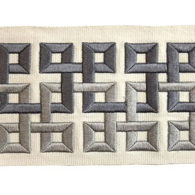 RM Coco Trim BD127 Border 4 Pewter