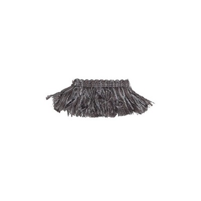 RM Coco Trim BF100 BRUSH FRINGE SILVER