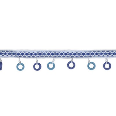 RM Coco Trim BF103 FRINGE 2 GROTTO BLUE
