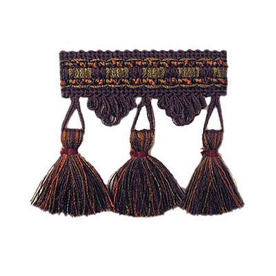 RM Coco Trim T1004 TASSEL FRINGE PURPLE PEAK