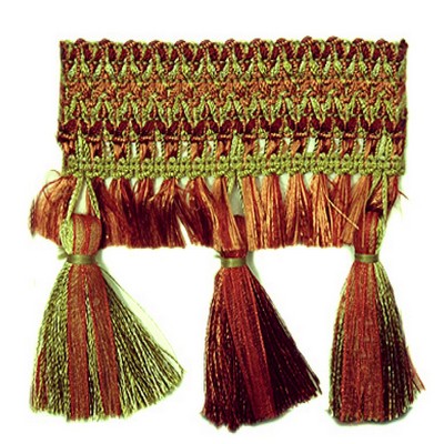 RM Coco Trim T1094 TASSEL FRINGE PLUM SURPRISE