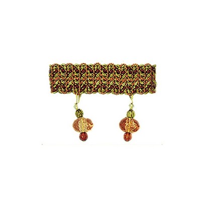 RM Coco Trim T1095 BEADED FRINGE PLUM SURPRISE