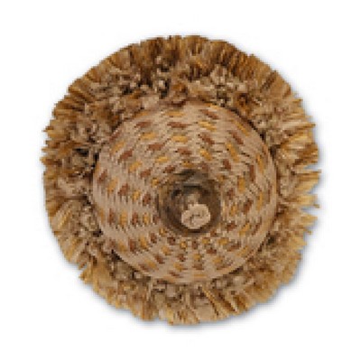 RM Coco Trim T1101 BUTTON WARM TAUPE