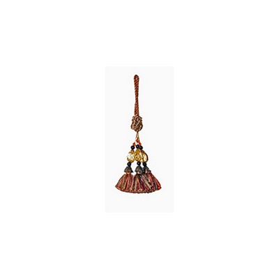 RM Coco Trim T1112 CUSH.TASSEL MERLOT CUSHION TASSEL
