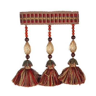 RM Coco Trim T1115 BEAD TASSEL F MERLOT BEAD TASSEL FRINGE
