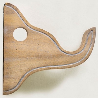 Kasmir Hardware Clasic Double Bracket GF 210 Pickled Oak     