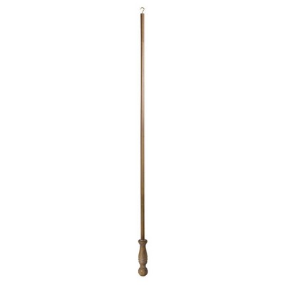 Kasmir Hardware 34.5 Inch Wood Baton GF 500 Pickled Oak     