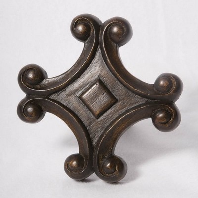 Kasmir Hardware Quadrille Holdback Pecan           