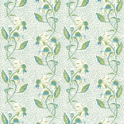 Stout Wallpaper W08VL MILLER 1 AQUA