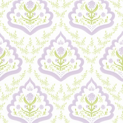 Stout Wallpaper W7842 FLORAL PAISLEY 4 LILAC