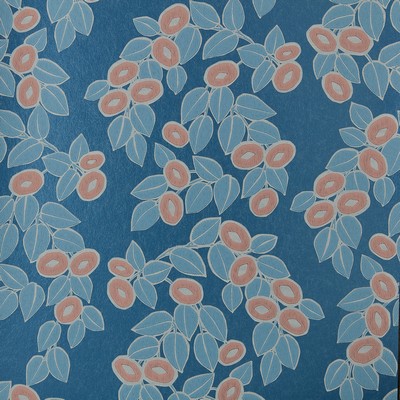 1838 Wallcoverings ROSETTA (WP) # 01 MIDNIGHT