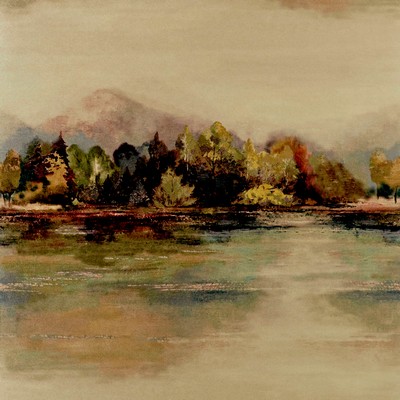 1838 Wallcoverings LAKESIDE (WP) # 01 AUTUMN