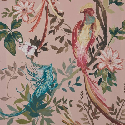 1838 Wallcoverings BIRD SONNET (WP) # 03 BLUSH