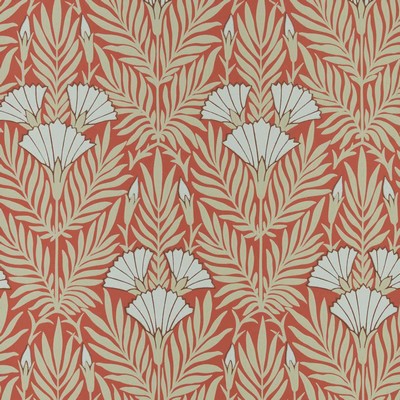 1838 Wallcoverings FLORAL FANFARE (WP) # 02 CORAL
