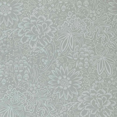 1838 Wallcoverings PEONY GARDEN (WP) 03 PEWTER