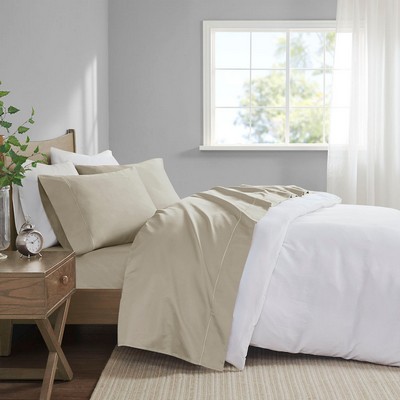 Olliix 600 Thread Count Sheet Set Split Sand