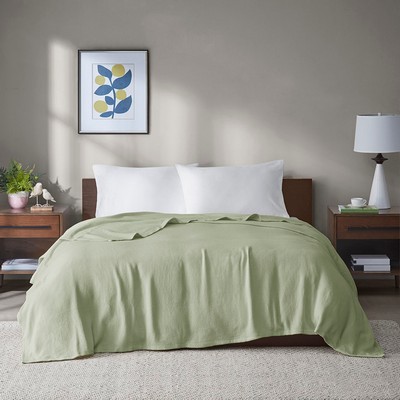 Olliix Freshspun Basketweave Green