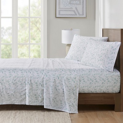 Olliix 200 Thread Count Printed Cotton Full
1 Green Leaves