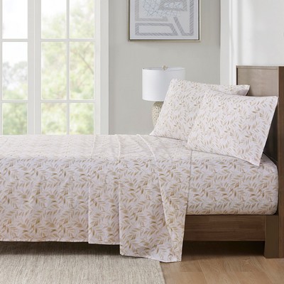 Olliix 200 Thread Count Printed Cotton Queen
1 Tan Leaves