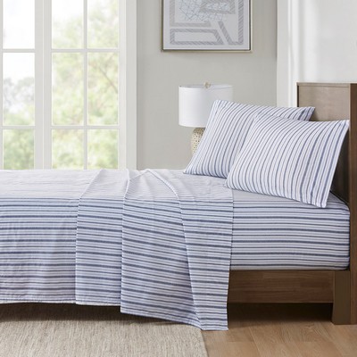 Olliix 200 Thread Count Printed Cotton King
1 Blue Stripe