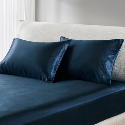 Olliix Satin Pillowcase Midnight Blue