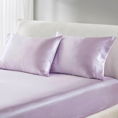 Olliix Satin Pillowcase Lilac
