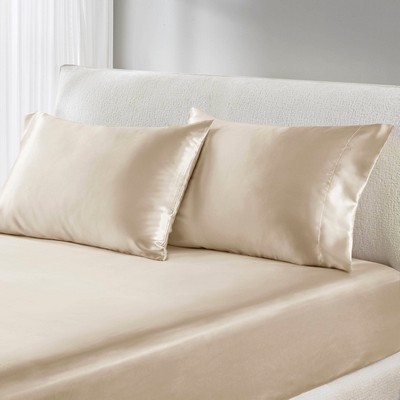 Olliix Satin Pillowcase Champagne