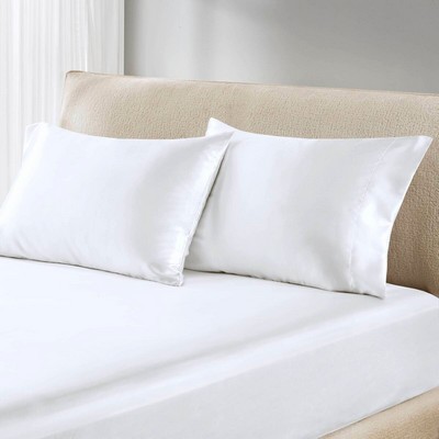 Olliix Satin Pillowcase White