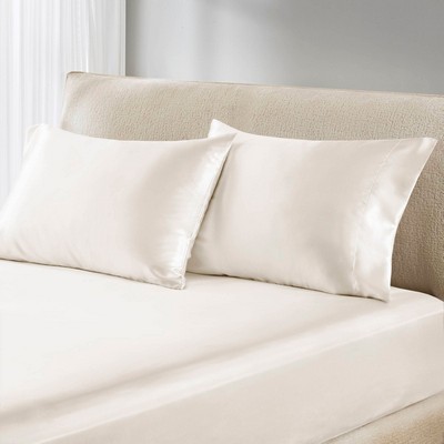 Olliix Satin Pillowcase Ivory
