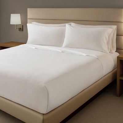 Olliix Percale Weave Bright White