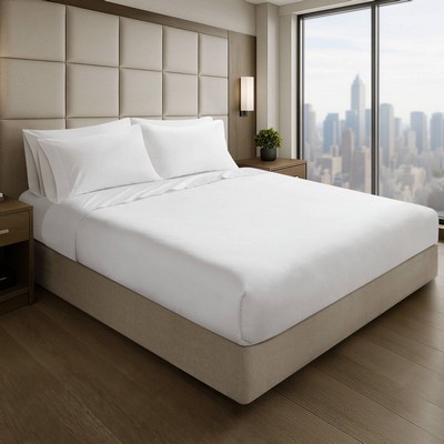 Olliix Percale Weave Bright White