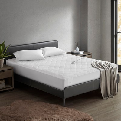 Olliix Embossed Microfiber White