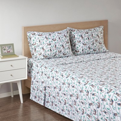 Olliix Cozy Flannel Multi Sloth