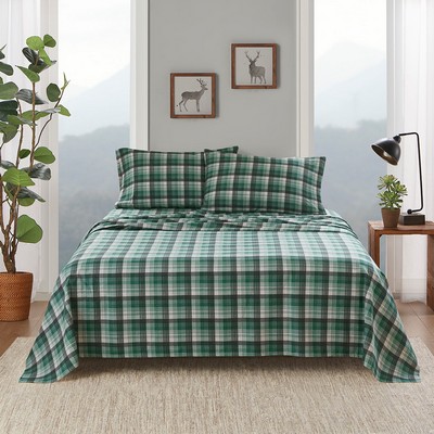 Olliix Flannel Green Plaid