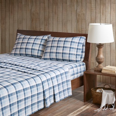 Olliix Flannel Blue Plaid