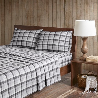 Olliix Flannel Grey Plaid