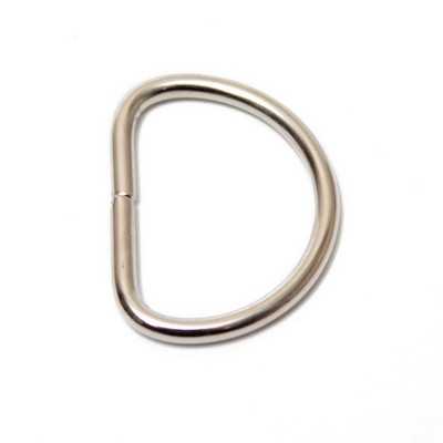 Abbeyshea Fabrics D-Ring NP Steel 1in. - 3900