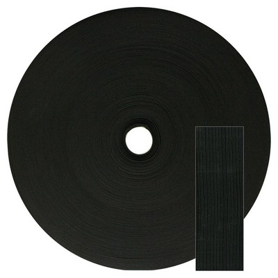 Abbeyshea Fabrics Knit Elastic Black