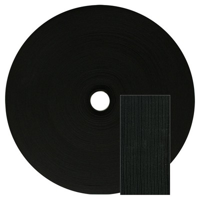 Abbeyshea Fabrics Knit Elastic Black