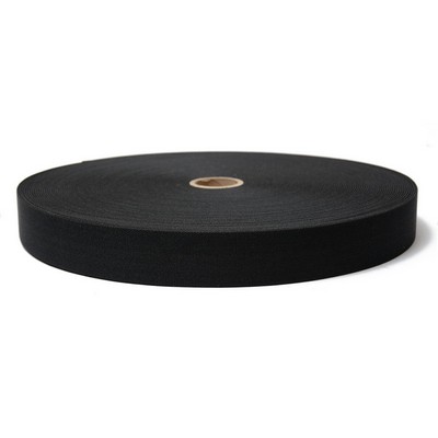 Abbeyshea Fabrics Woven Elastic Black