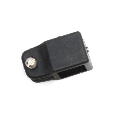 Abbeyshea Fabrics Delrin Jaw Slides Black