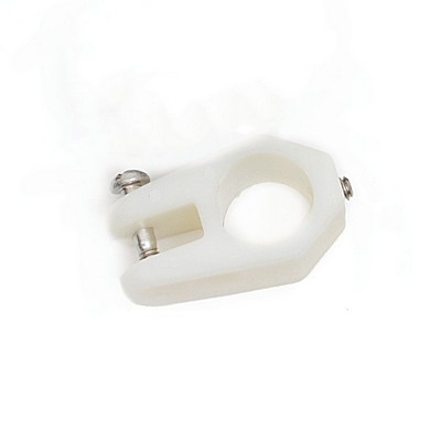 Abbeyshea Fabrics Delrin Jaw Slides White