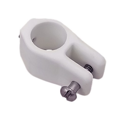 Abbeyshea Fabrics Delrin Jaw Slides White