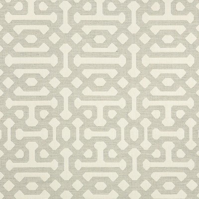 Abbeyshea Fabrics Sunbrella Furniture Fretwork 45991-0002 Pewter