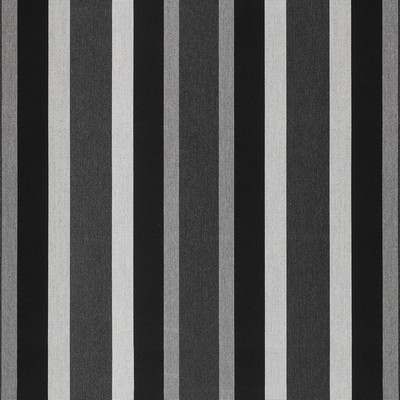 Abbeyshea Fabrics Sunbrella® 46 Stripes Standard 4703 Marco Black