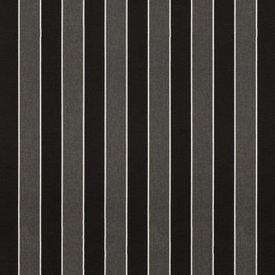 Abbeyshea Fabrics Sunbrella Furniture Stripe Peyton 56075-0000 Granite