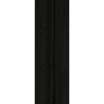 Abbeyshea Fabrics #4 Coil Zipper Chain - Black One Size - 9912